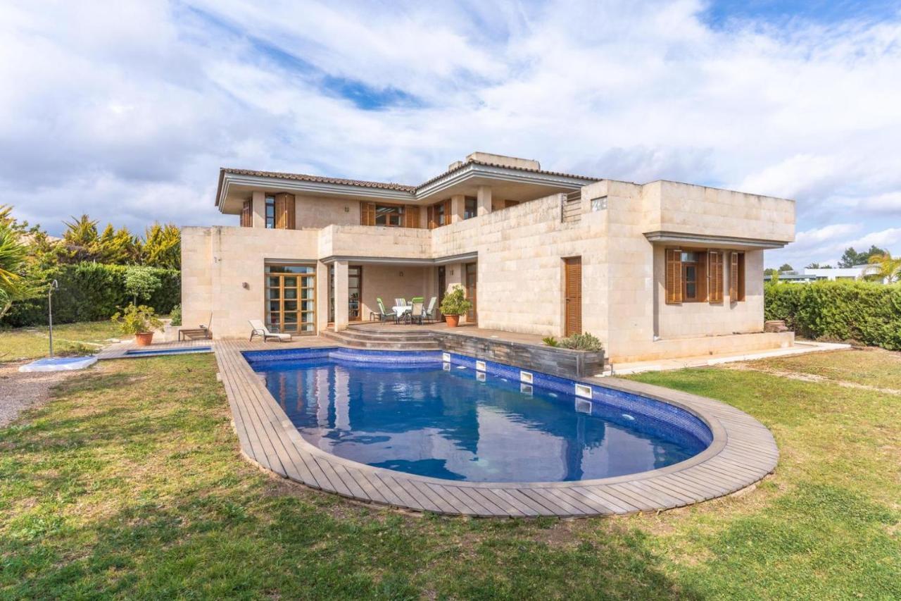Villa De Lujo Con Piscina, Jacuzzi, Jardin Y Terraza Marratxí 외부 사진