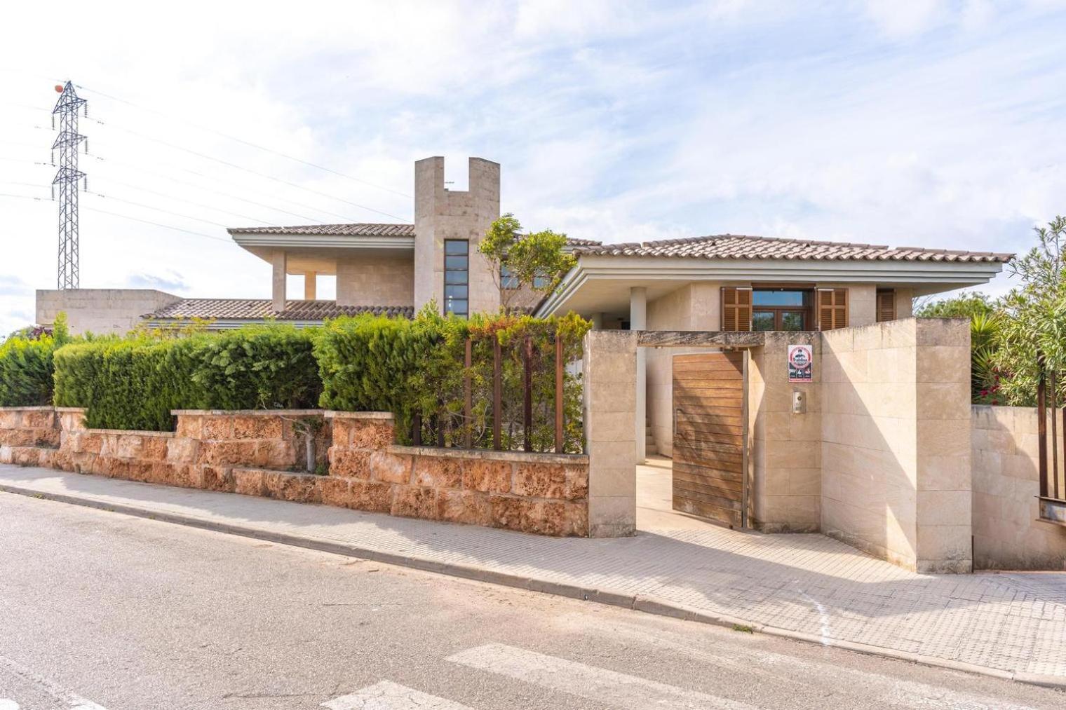 Villa De Lujo Con Piscina, Jacuzzi, Jardin Y Terraza Marratxí 외부 사진